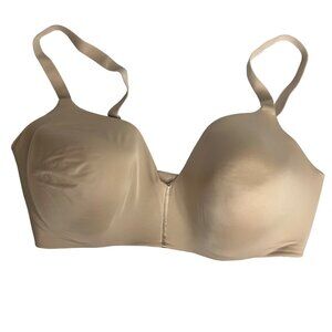 Maidenform Wireless Bra Womens Size 38D Beige Padded